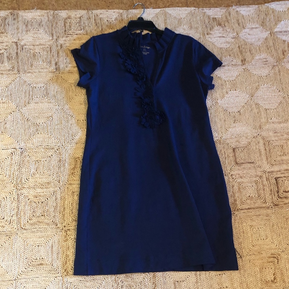 Lilly Pulitzer Clary Polo Dress (Navy)